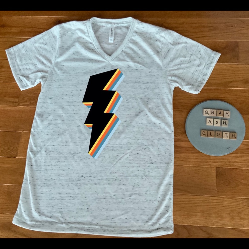 Lighting bolt shirt. NEW